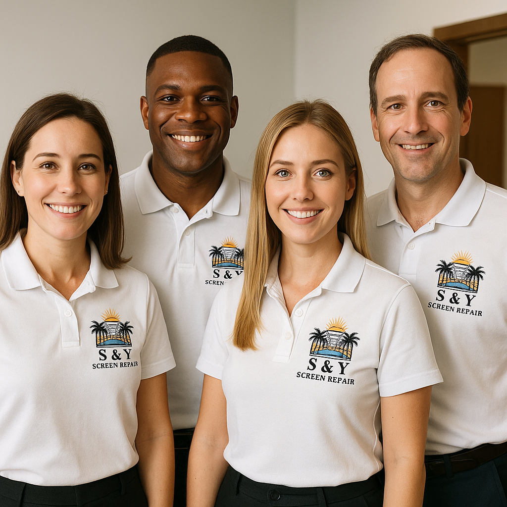 The S&Y Screen Repair team